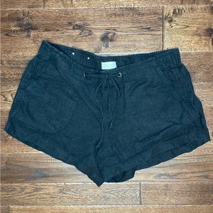 Black Alter’d State Linen Shorts
